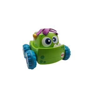 Fisher-Price Monster Truck Green Push & Go Rollin’ Chomper Toddler Preschool Toy